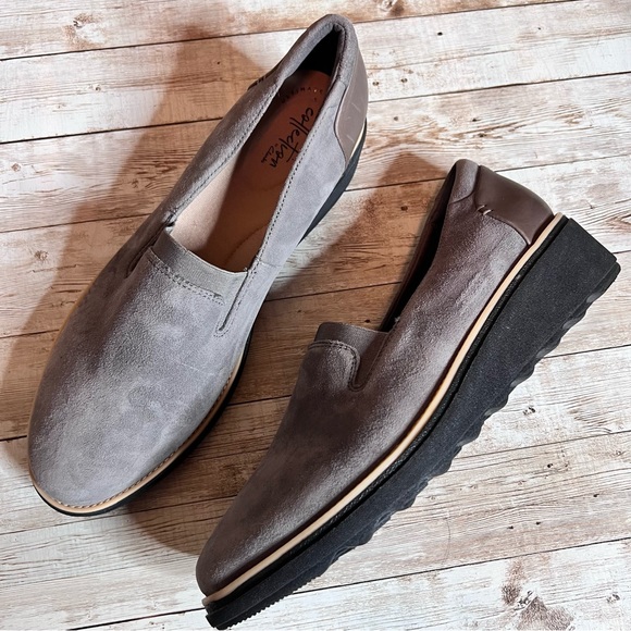 Clarks Shoes - 💚Clark’s NWT Sharon Dolly gray loafers